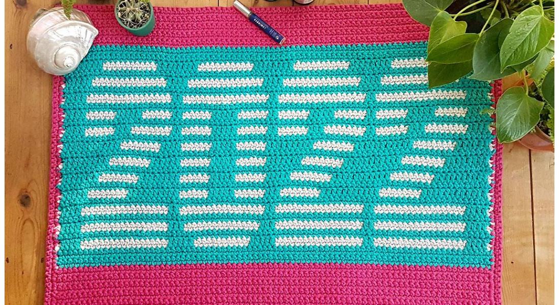 Mosaic crochet pattern