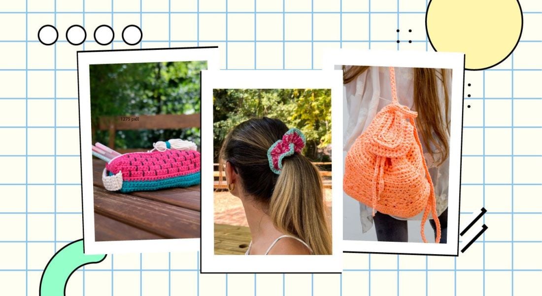 Back to School Crochet: Free Cardigan Pattern + 3 Fun Projects Kids Will Love