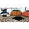 Patrones de crochet de Halloween gratuitos: ¡una araña y una telaraña espeluznantes!