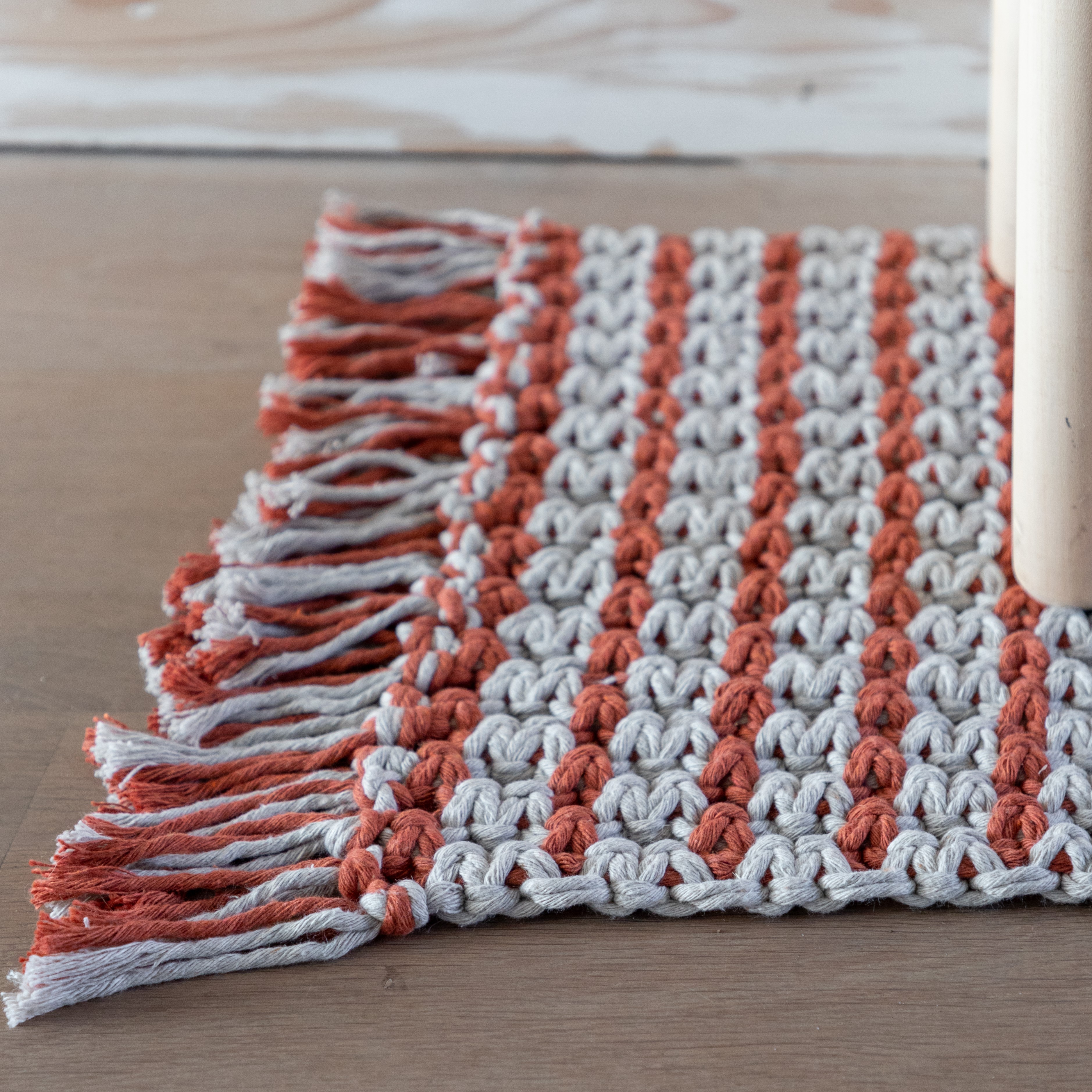 DIY Macrame Pattern Rug Medina