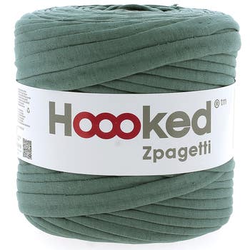 Zpagetti Cotton Yarn Green Tie