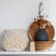DIY Crochet Pattern Zig-Zag Bobble Basket