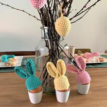 DIY Crochet Kit Easter Bunny Egg Warmers