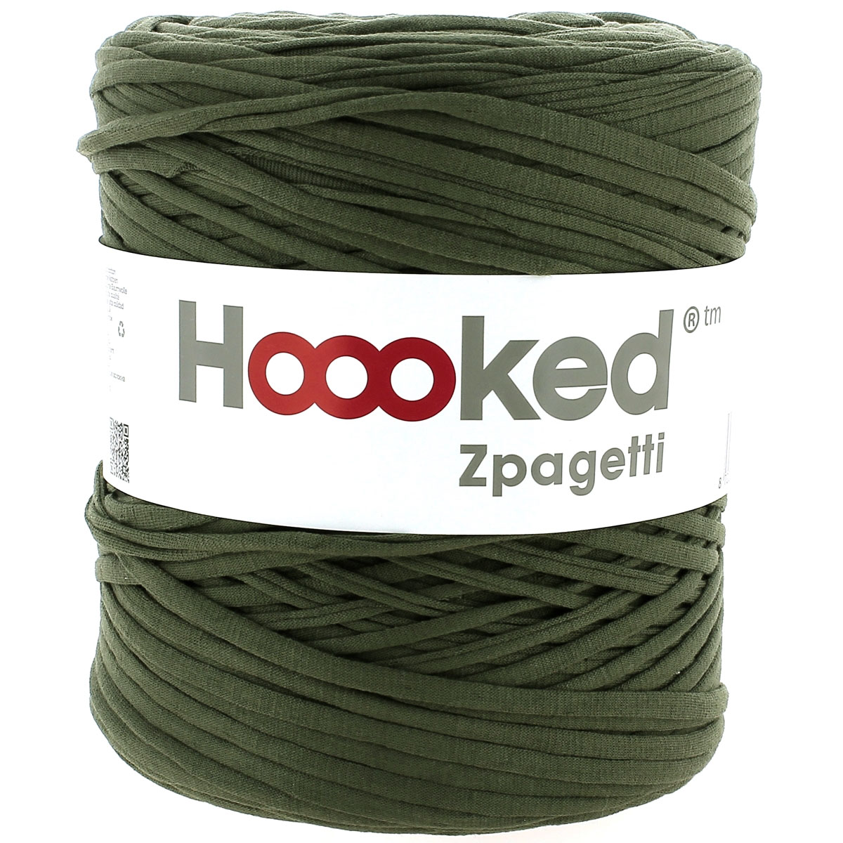 Hoooked | Zpagetti Cotton Yarn Olive Ninja