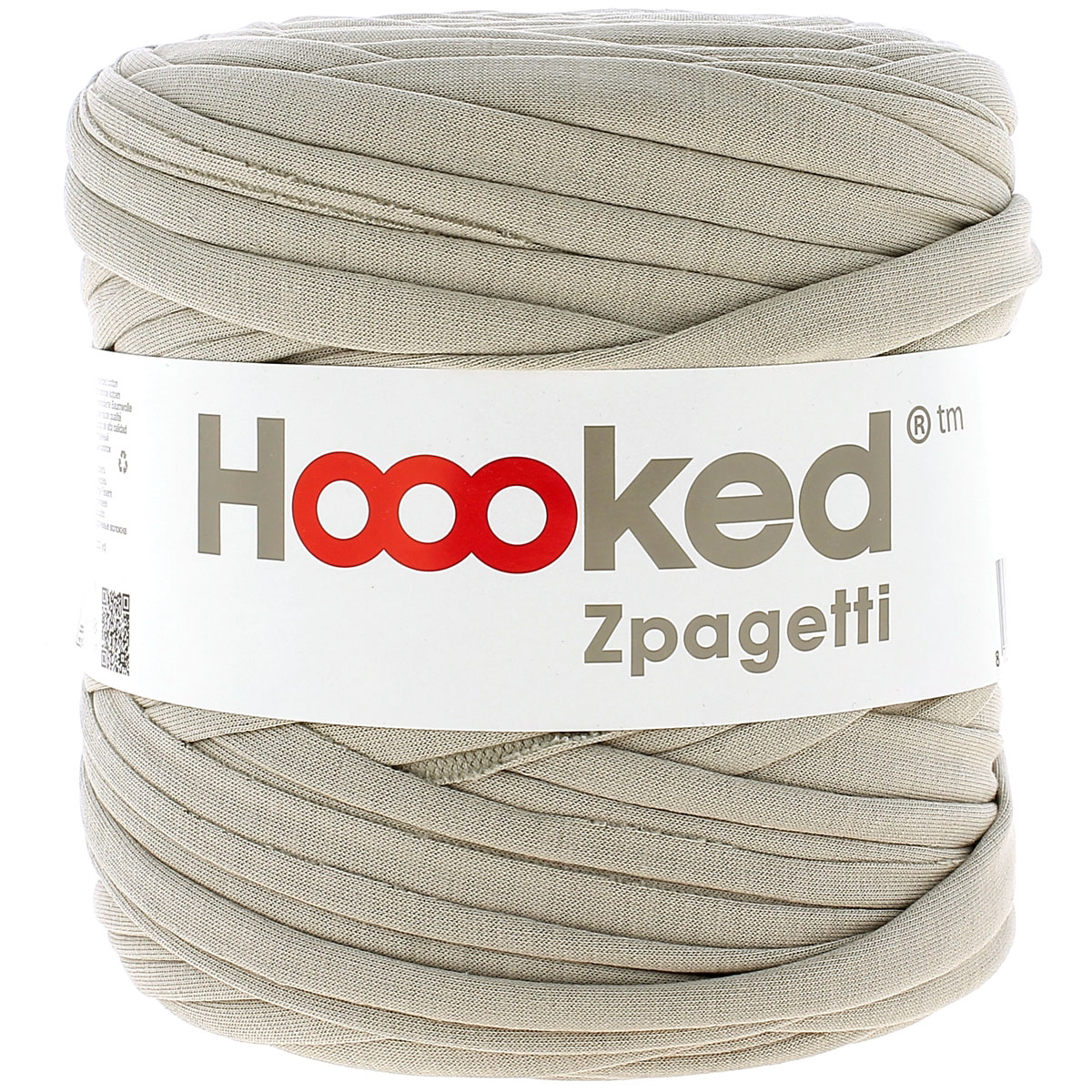 【完売品】STRONG 006 KNIT T (GREIGE) M size Hoooked | Zpagetti Cotton Yarn Crazy Taupe
