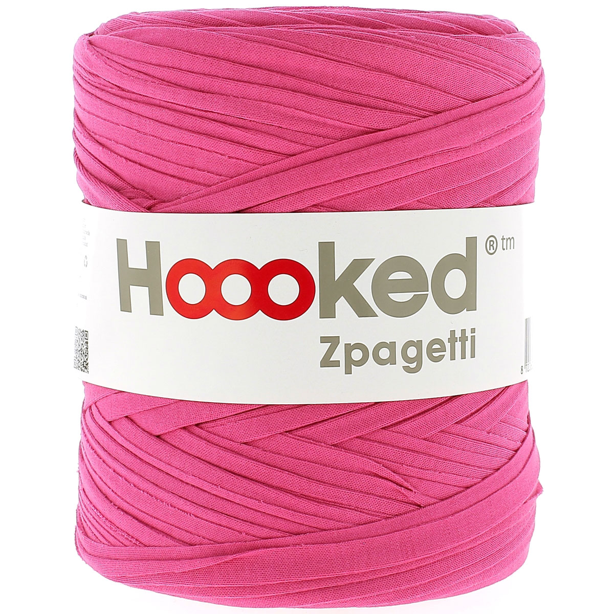 Y.A.R.N ピンク Hoooked | Zpagetti Cotton Yarn Super Pink Romance