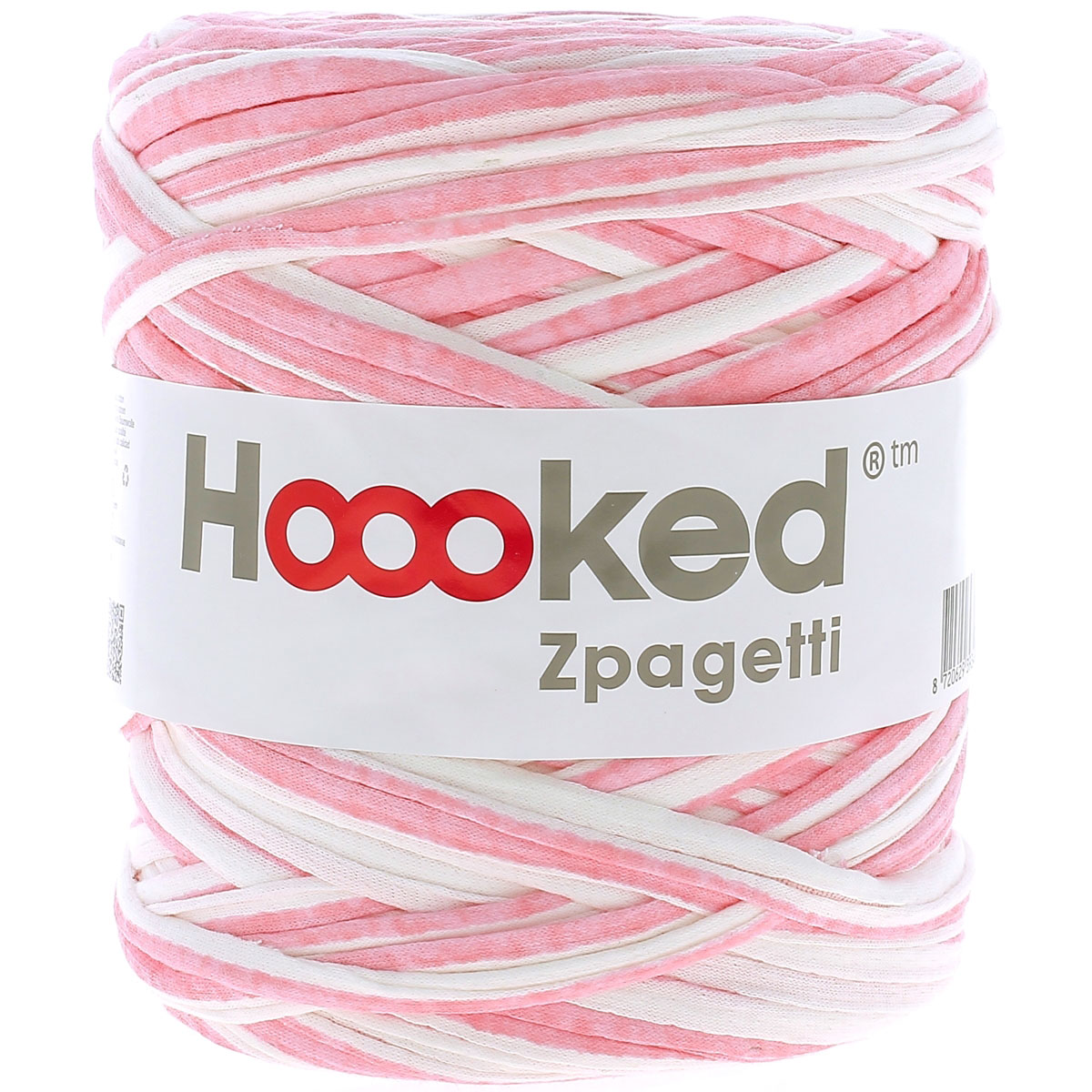Hoooked | Zpagetti Cotton Yarn Creamy & Strawberry