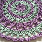 DIY Free Crochet Pattern Mandala Rug MaritParit