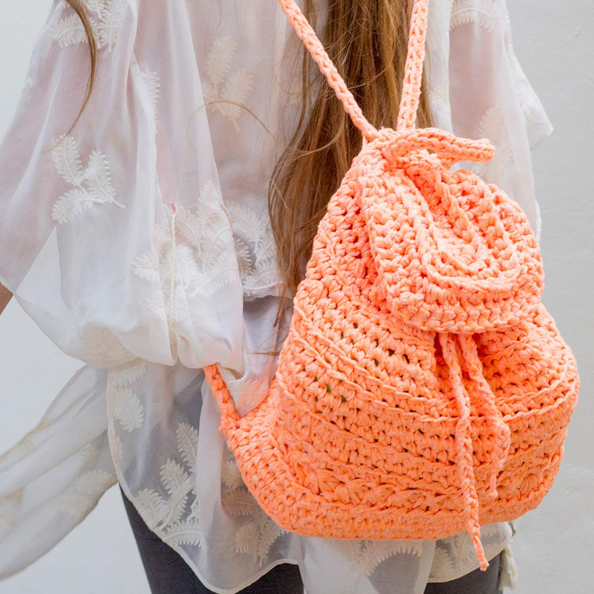 DIY Crochet Pattern California Backpack