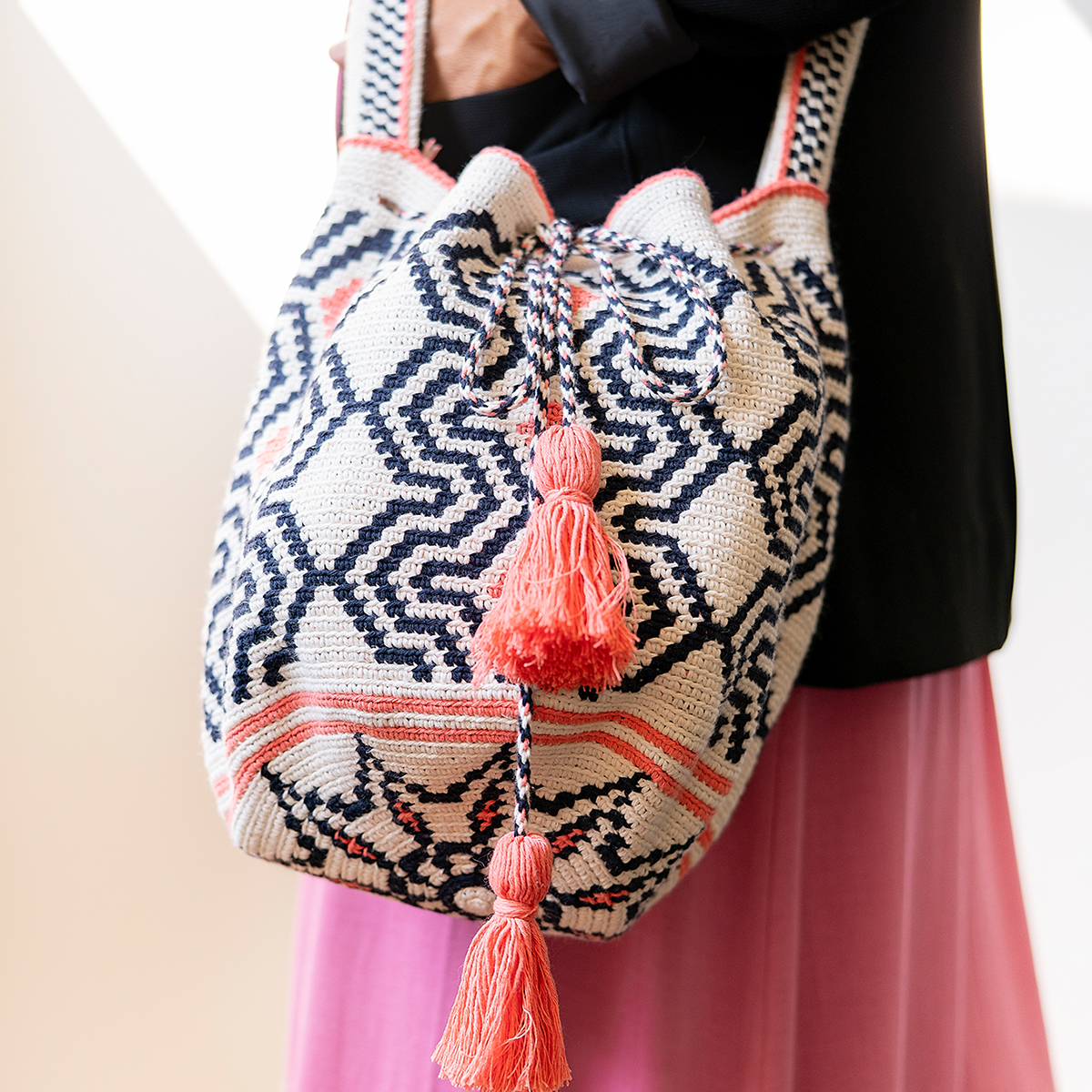 DIY pattern Bag Pisa