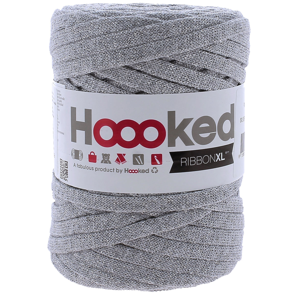 RibbonXL Lurex Silver Glitter