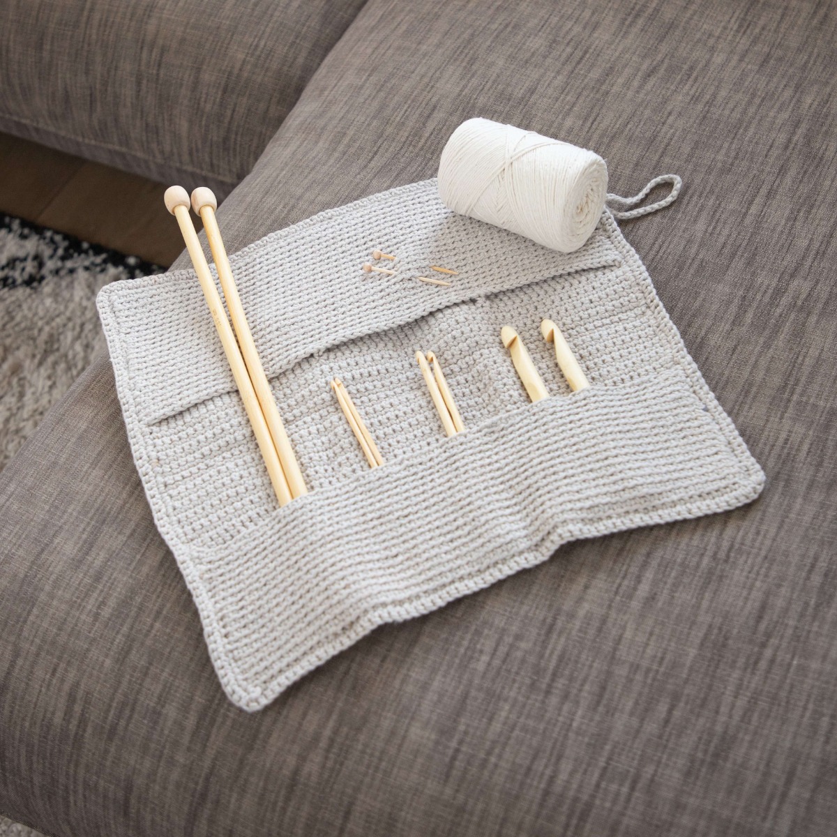 Étui De Rangement Double Couche Pour Crochets Aeelike - Organisateur De Voyage Portable Avec Fermeture Éclair