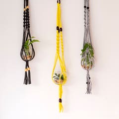DIY Pattern Macramé Hanging Basket Zpagetti