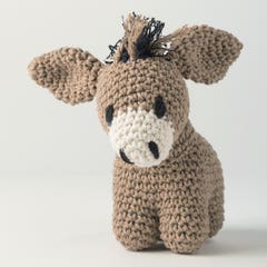 DIY Crochet kit Donkey Joe Eco Barbante Taupe