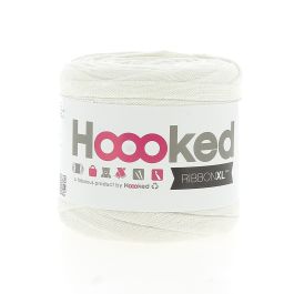 RibbonXL Pearl White 125g. | Hoooked