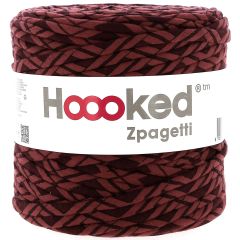 Zpagetti Cotton Yarn Geometric Bordeaux