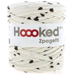 Zpagetti Cotton Yarn Black Hearts
