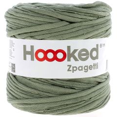Zpagetti Cotton Yarn Olive Clear