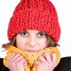 DIY Gratis Breipatroon Beanie & Scarf RibbonXL