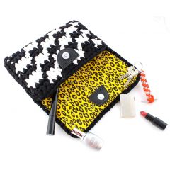 DIY Crochet Pattern Zpagetti Clutch Rivièra