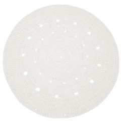 DIY Haakpakket Rond Zpagetti Vloerkleed Off-White