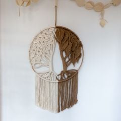 DIY Macramé Patroon Levensbomen Sendai