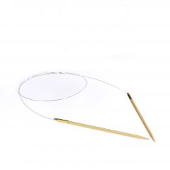 Bamboe Rondbreinaalden 4mm - 80 cm