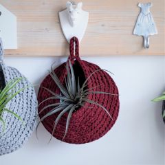 DIY Haakpakket Storage Bag Marsala Bordeaux