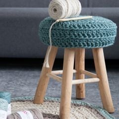 DIY Crochet Stool Pattern