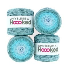 Wavy Blends Sea Splash set 4 bobbins