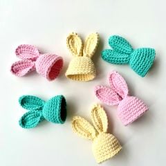 DIY Crochet Pattern Easter Bunny Egg Warmers