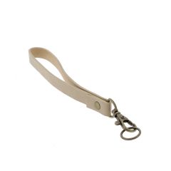 Vegan Leer Pochette Hengsel Cappuccino