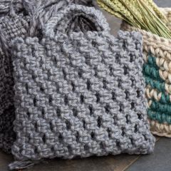 DIY Macramé Pattern Bag Bauru