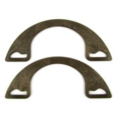Bag Handle Half Moon Brown