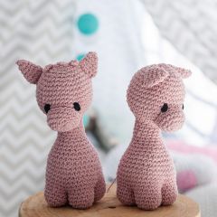 DIY Crochet Kit Giraffe Ziggy Eco Barbante Blossom