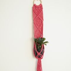 DIY Macrame Kit Planthanger Bali Coral