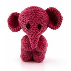 DIY Crochet kit Elephant Eco Barbante Punch