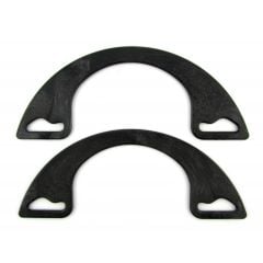 Bag Handle Half Moon Black