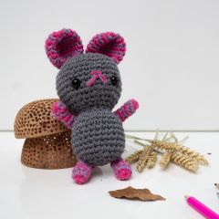 DIY Gratis Haakpatroon Muisje Mira