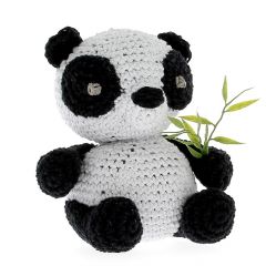 DIY Crochet Pattern Panda Yin Eco Barbante