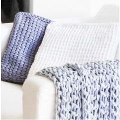 DIY Crochet Pattern Tunesian Cushion Cover Zpagetti