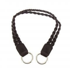 Double Braided Handle Brown