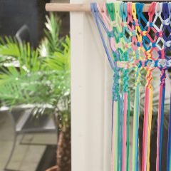 DIY Macramé Pattern Summer Curtain Bahia