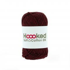 Soft Cotton DK Bordeaux Red 50g.