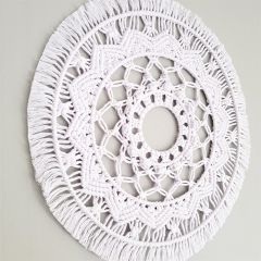 DIY Macramé Pattern Dreamcatcher Mandala Brescia