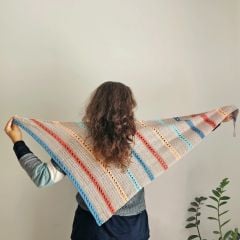 DIY Haakpakket Atlantica Stripes sjaal