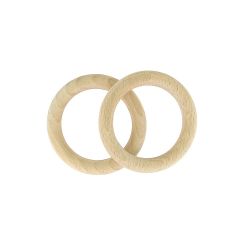 Wooden Ring 70mm-10mm set of 2