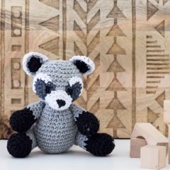 DIY Crochet Pattern Raccoon Ricky