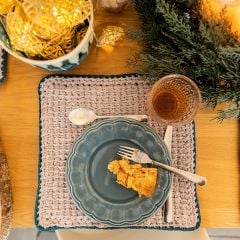 DIY Free Crochet Pattern Tunisian Placemat Cingoli