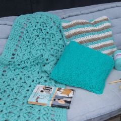 DIY Crochet Pattern Squared Rug Miami